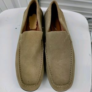 Alfani Men's tan suede loafers